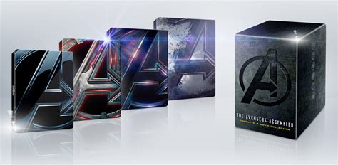 Avengers Movie Collection Steelbook Dig Copy K Ultra Hd Blu Ray