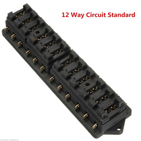 Generic 12 24V Car Truck Boat 12Way Circuit Standard Blade Fuse Box