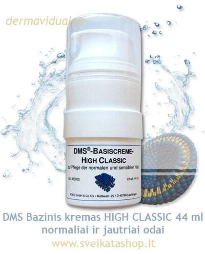 DMS Bazinis Kremas High Classic Normaliai Odai Dermaviduals