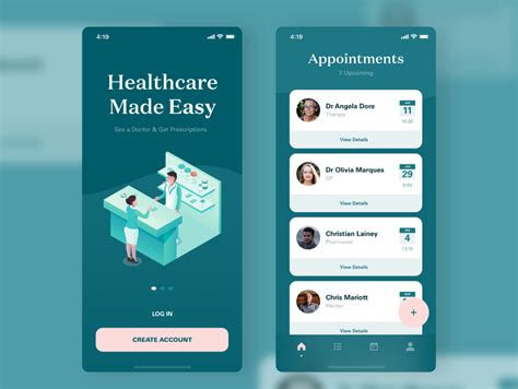 Healthcare Doctors Appointment App Medical App Doctor Appointment