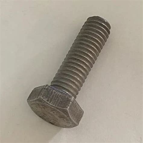 M Mm M X Mm Mild Steel Hex Bolt Zinc Nickel Plated At Rs Piece