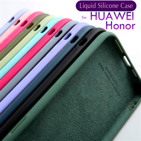 Liquid Silicone Phone Case For Huawei Nova Se I T P P Lite Pro