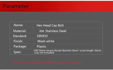 Vis M X Mm Pc Vis Hexagonales Externes Prolong Es En Acier