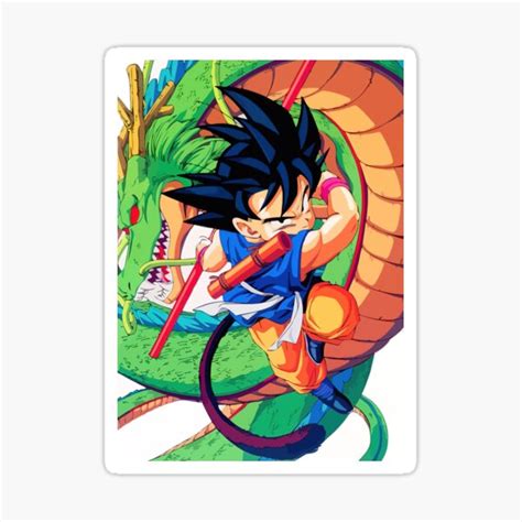 Dragon Ball Goku Sticker For Sale By Johnrobertson47 Redbubble