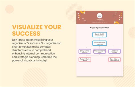 Project Organization Chart Template in Word - Download | Template.net