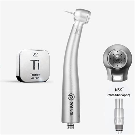 38W Dental High Speed Fiber Optic Handpiece For NSK PHATELUS PTL CL LED