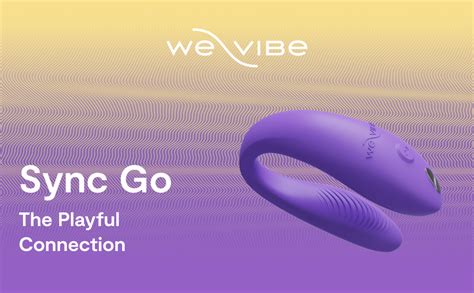 We Vibe Sync Go Couples Vibrator With Travel Case