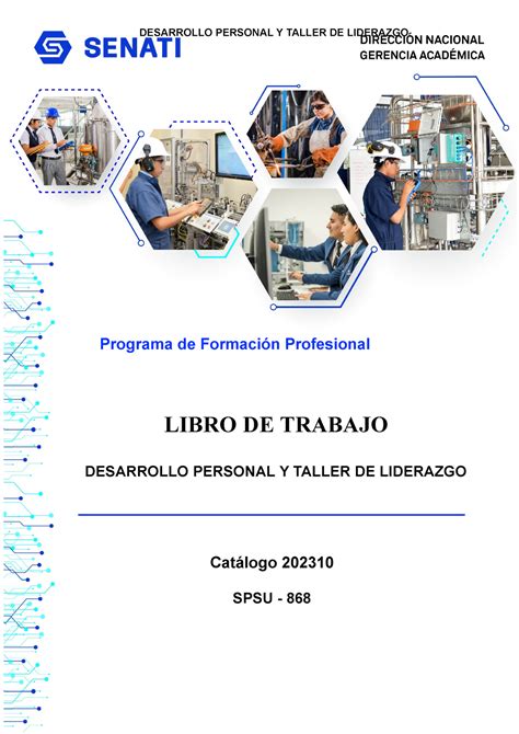 SPSU 868 Libro DE Trabajo unidad 03 senati Programa de Formación