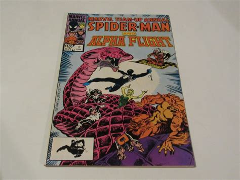 Marvel Team Up Annual 7 Spiderman And Alpha Flight EBay