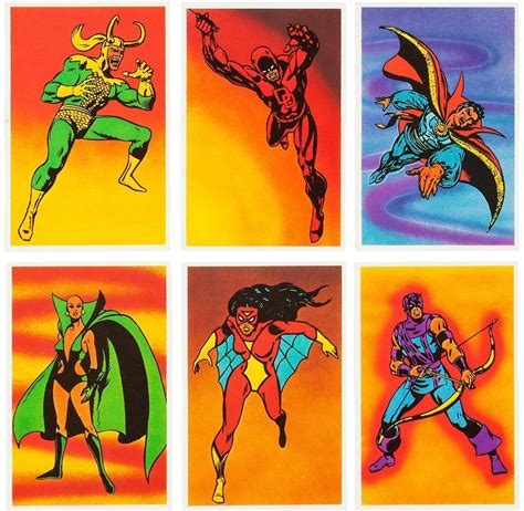 Comic Book Trading Cards