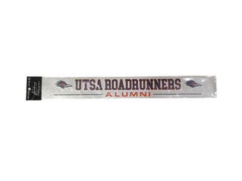 Utsa Roadrunners Alumni Long Decal The Mascot Place