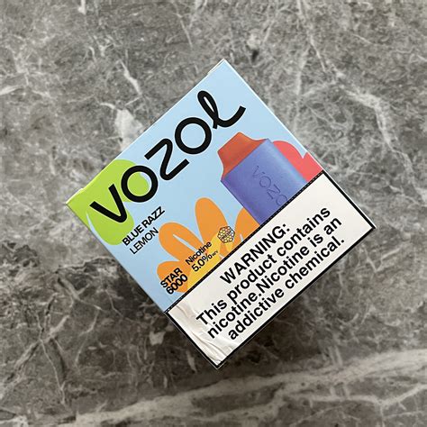 Vozol Star Blue Razz Lemon Disposable Only