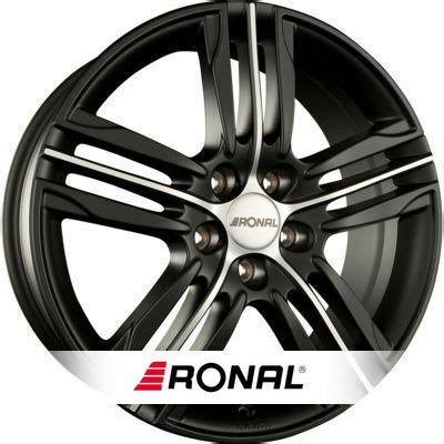 Jantes Alu Ronal R X Et X Diamant Mat Noir