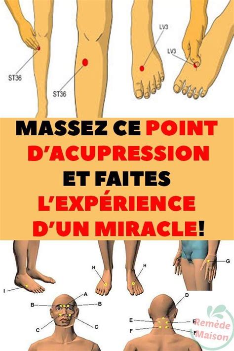 Massez Ce Point Dacupression Et Faites Lexpérience Dun Miracle