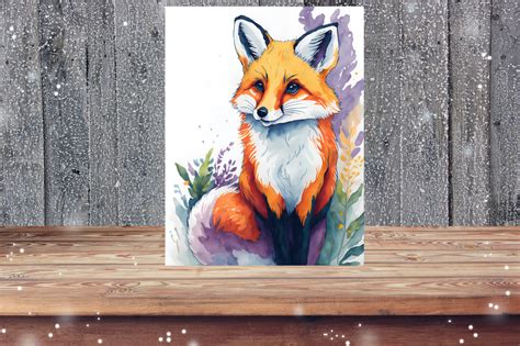 Watercolor Painting Fox Graphic by Kanay Lal · Creative Fabrica