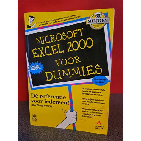 Microsoft Excel 2000 Voor Dummies