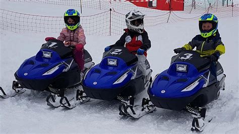 Motoneige Lectrique Pour Enfants S Ance De Minutes