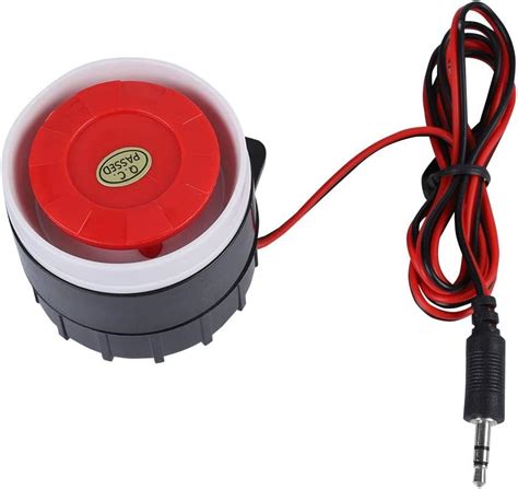 120dB DC 12V Sirene Sound Alarm System Warning Air Horn Speaker Mini