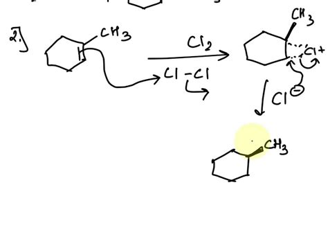 SOLVED 1 Draw A Stepwise Reaction Mechanism For The Reactions Of 1