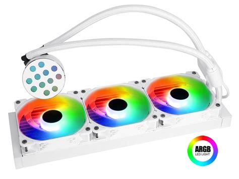 Sama 360mm Argb Cpu Water Cooler All In One Liquid Cooler Pwm Fans For Amdintel Atxmatx