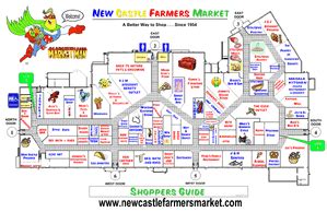 New Castle Farmers Market :: Downloadable Map