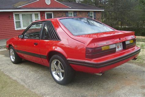 Red 1983 Ford Mustang Gt Hatchback Photo Detail