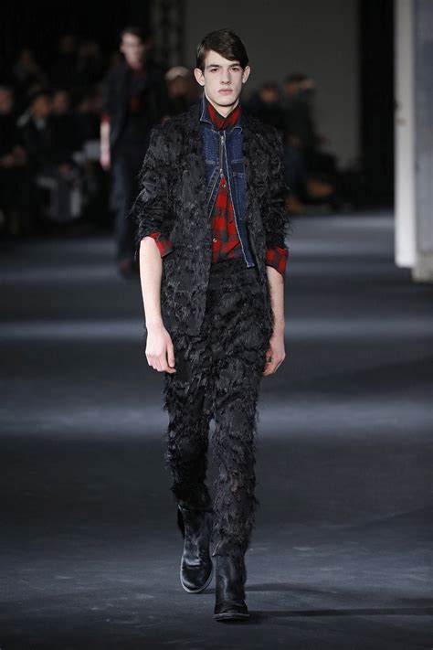 Ann Demeulemeester Menswear Fashion Show Collection Fall Winter