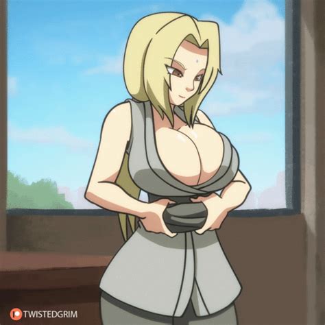 Tsunade Showing Her Assets Twistedgrim Naruto Hentai Arena