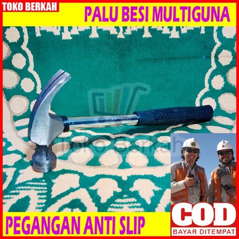 Jual Palu Besi Kambing Hammer Martil Cungkil Paku Gagang Karet Alat