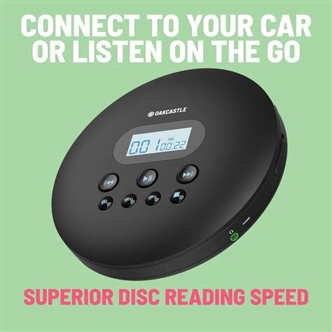 Buy Oakcastle Cd Rechargeable Bluetooth Cd Player Hr Portable