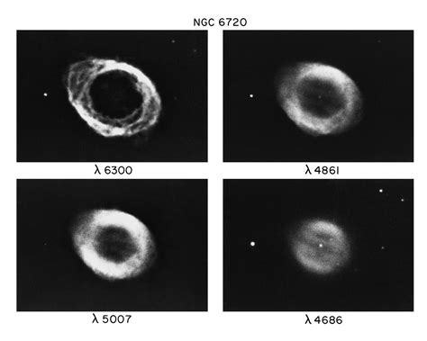 Four Views Of The Ring Nebula M57 Noirlab