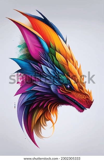 Rainbow Dragon Over 6022 Royalty Free Licensable Stock Illustrations