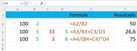 Como Somar Subtrair Multiplicar E Dividir No Excel Tudo Excel