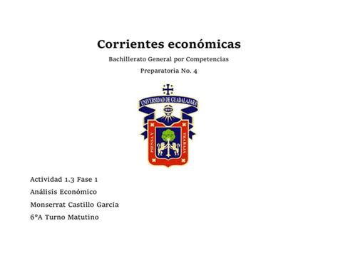 Corrientes Econ Micas Ppt