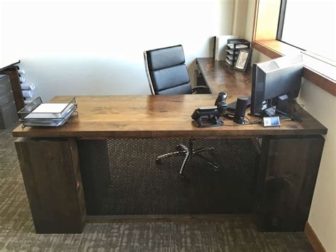 L-Shaped Office Desks - Grain Designs