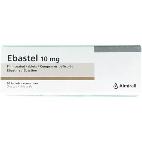 Buy Ebastel 10mg Tabs 20s Online at Best Price & Same Day Delivery at NextDoorMed