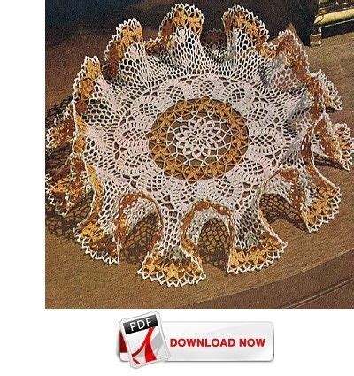 Daisy Frills Doily Pattern - Free Crochet Cotton Patterns Easy Beginner ...