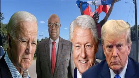 Clinton ak Biden kraze ayiti profesè Bissainthe mande ayisyen kap viv