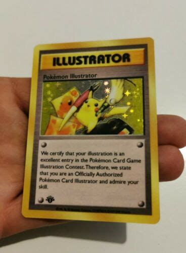 Pikachu Illustrator Card Proxy Values Mavin