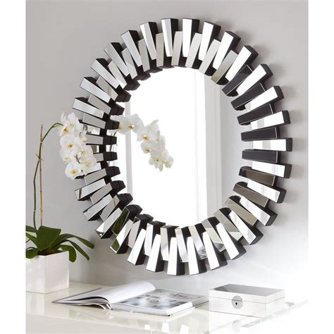 Afina Modern Luxe Round Wall Mirror - 36 in. - Walmart.com