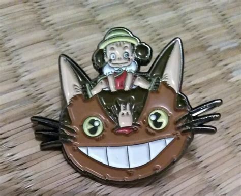 PIN S MIYAZAKI STUDIO Ghibli Chatbus Catbus Pin Badge EUR 6 98