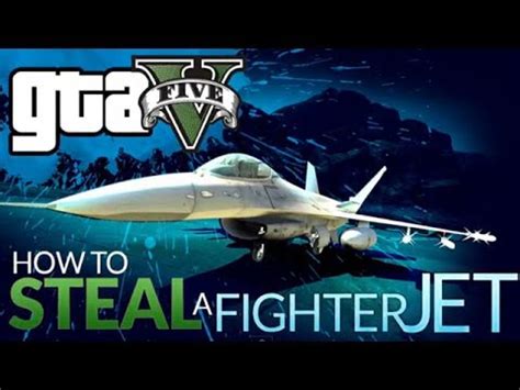 How To Steal A Fighter Jet In Gta V Youtube