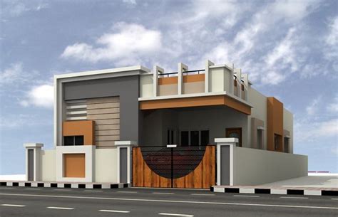 South Facing House Elevation Designs Single Floor House Design House