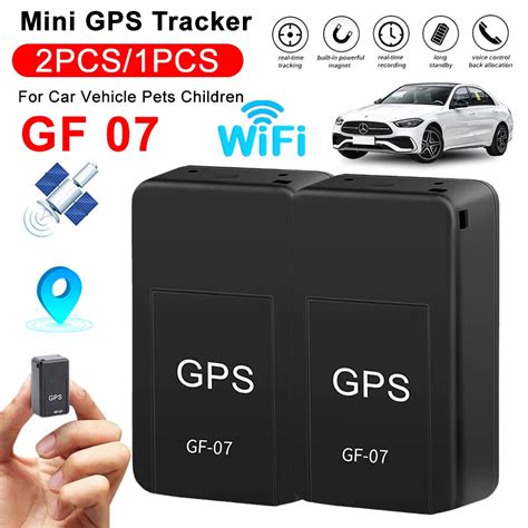 Minirastreador GPS Para Coche Localizador De Mascotas Con Llave Antip