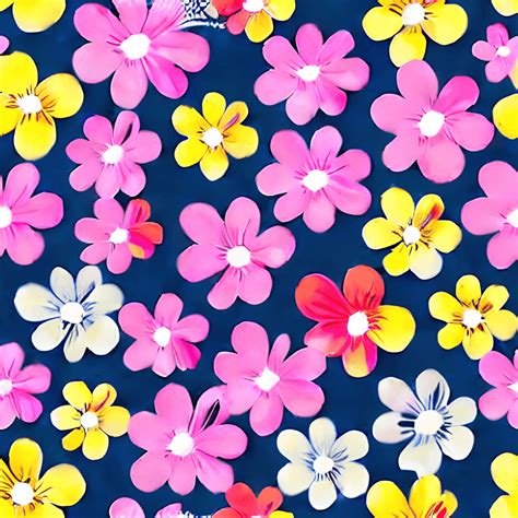 Seamless Ditsy Floral Pattern · Creative Fabrica