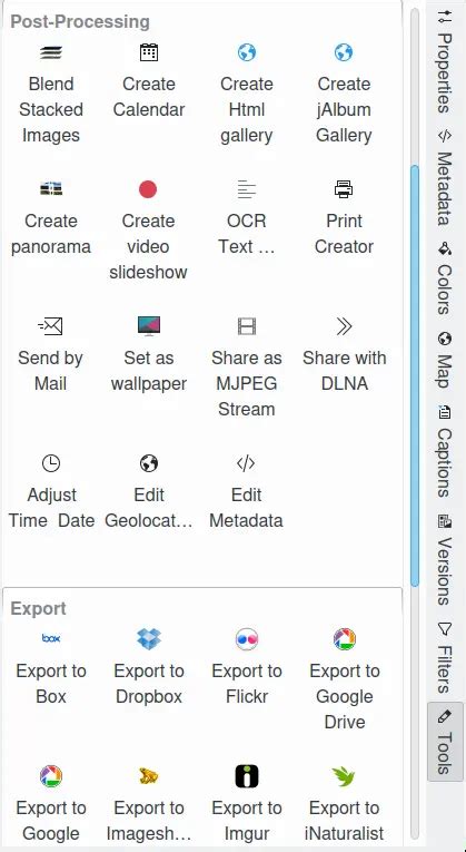 Tools View Documentation Digikam Manual