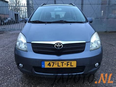 Toyota Corolla Verso 1 6 16V VVT I Sloopvoertuig 2003 Blauw