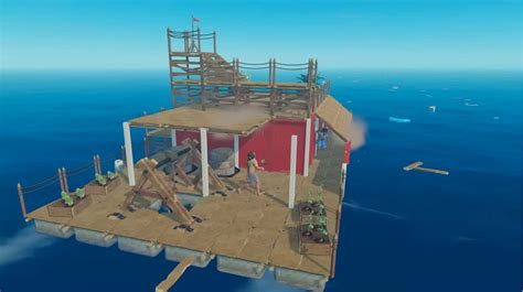 How To Build A Second Floor In Raft