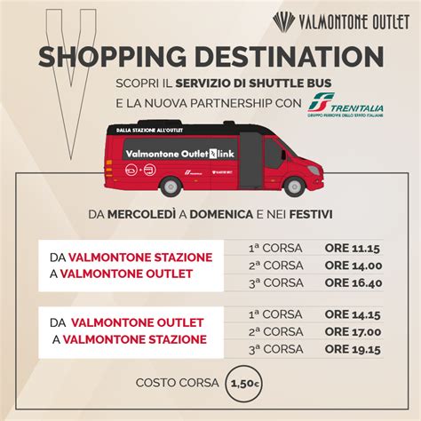 Valmontone Outlet link per uno shopping ancora più comodo