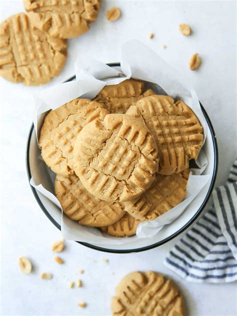 Peanut Butter Cookies - Completely Delicious